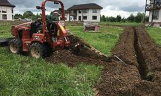 Копка траншей для водопровода в Ишимбае: цена за метр от 941 руб.