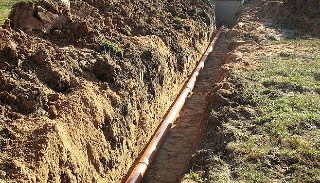 Копка траншей для водопровода в Ишимбае: цена за метр от 941 руб.